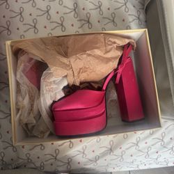 Pink Platform Heel