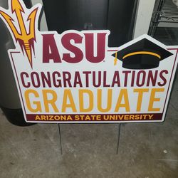 Asu yard sign