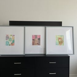 3-Piece Framed Kids Wall Art