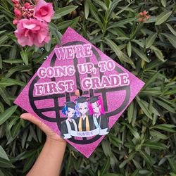 Graduation cap topper