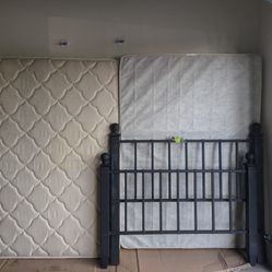 Full Mattress, Box Spring, And Frame