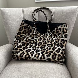 H&M Cheetah Tote Bag