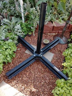 Patio umbrella stand $45
