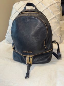 Michael Kors Rhea Medium Leather Backpack