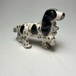  Ceramic dog miniature