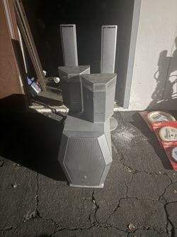 Panasonic 4 Speaker And sb wa920 Subwoofer Set