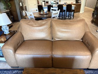 Caramel leather Couches