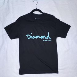 Diamond Supply Co OG Script Logo Graphic Tee Small