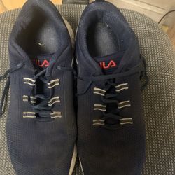 Fila Men’s Running Shoes Size 10.5 Blue