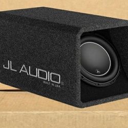 🚨 No Credit Needed 🚨 JL Audio Ported H.O. Wedge 12" Subwoofer W6 Series 1200 Watts HO112-W6v3 🚨 Payment Options Available 🚨