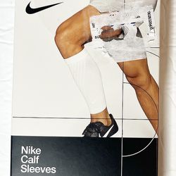 Nike Calf White Running Sleeves Adult Men's Size XL for Sale in