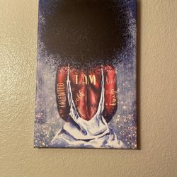 SpiritualHands Black Girl Wall Art Framed