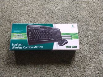Logitech Wireless Keyboard Mouse Combo MK320