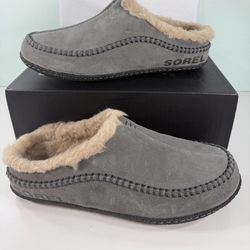 NEW Sorel Falcon Ridge II Mens Style - Quarry/Black - size 9