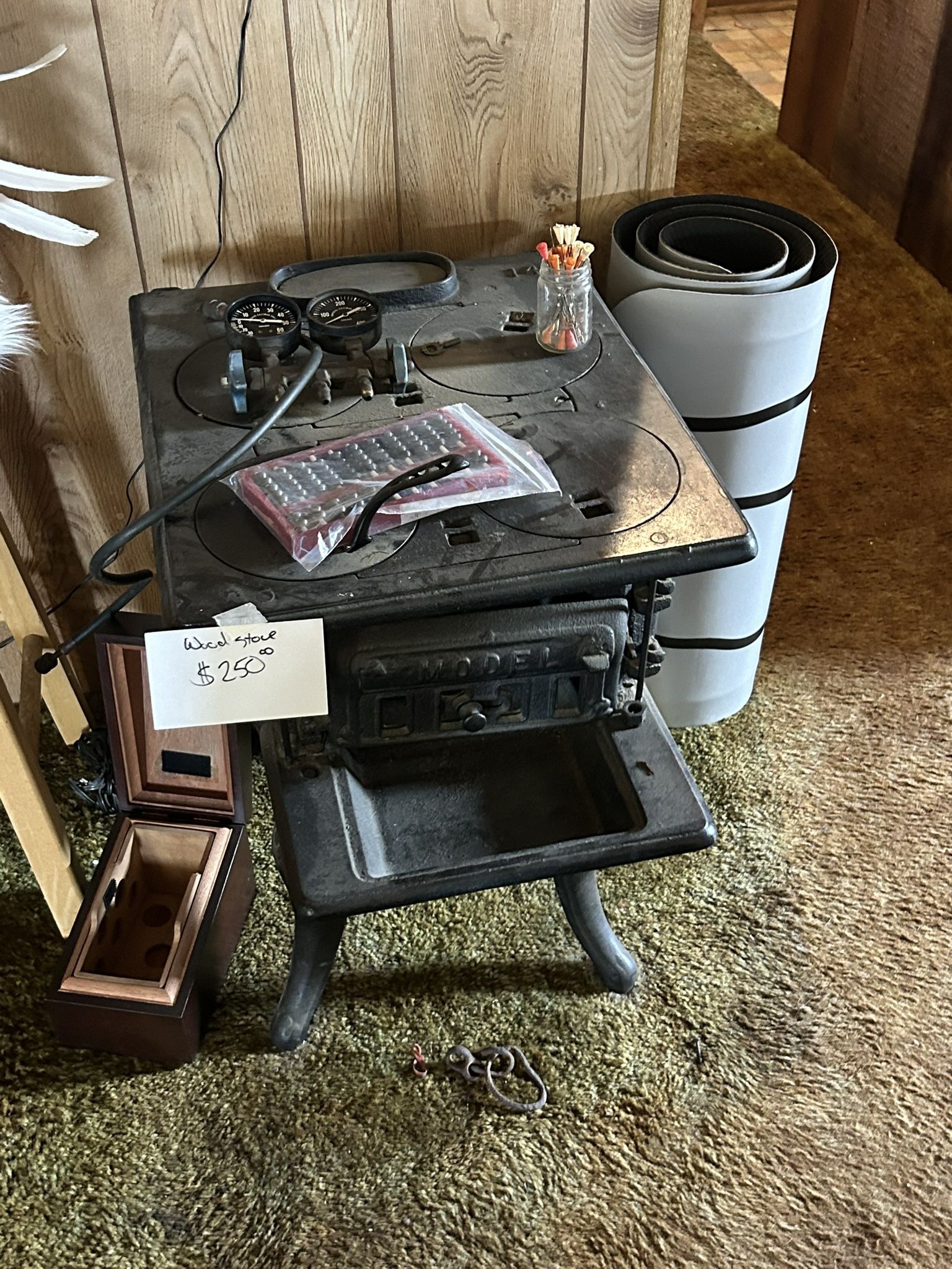 Vintage Cast Iron Stove