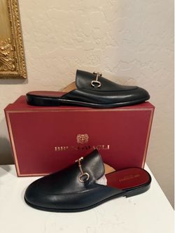 Bruno Magli Miami Leather Bit Mule Men's size 13 NWT