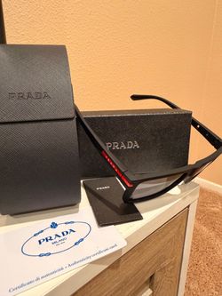 PRADA LINEA ROSSA Sunglasses Wayfarer
