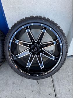 24x14.  6x139.  WHEELS AND 33x1450R24.  TIRES