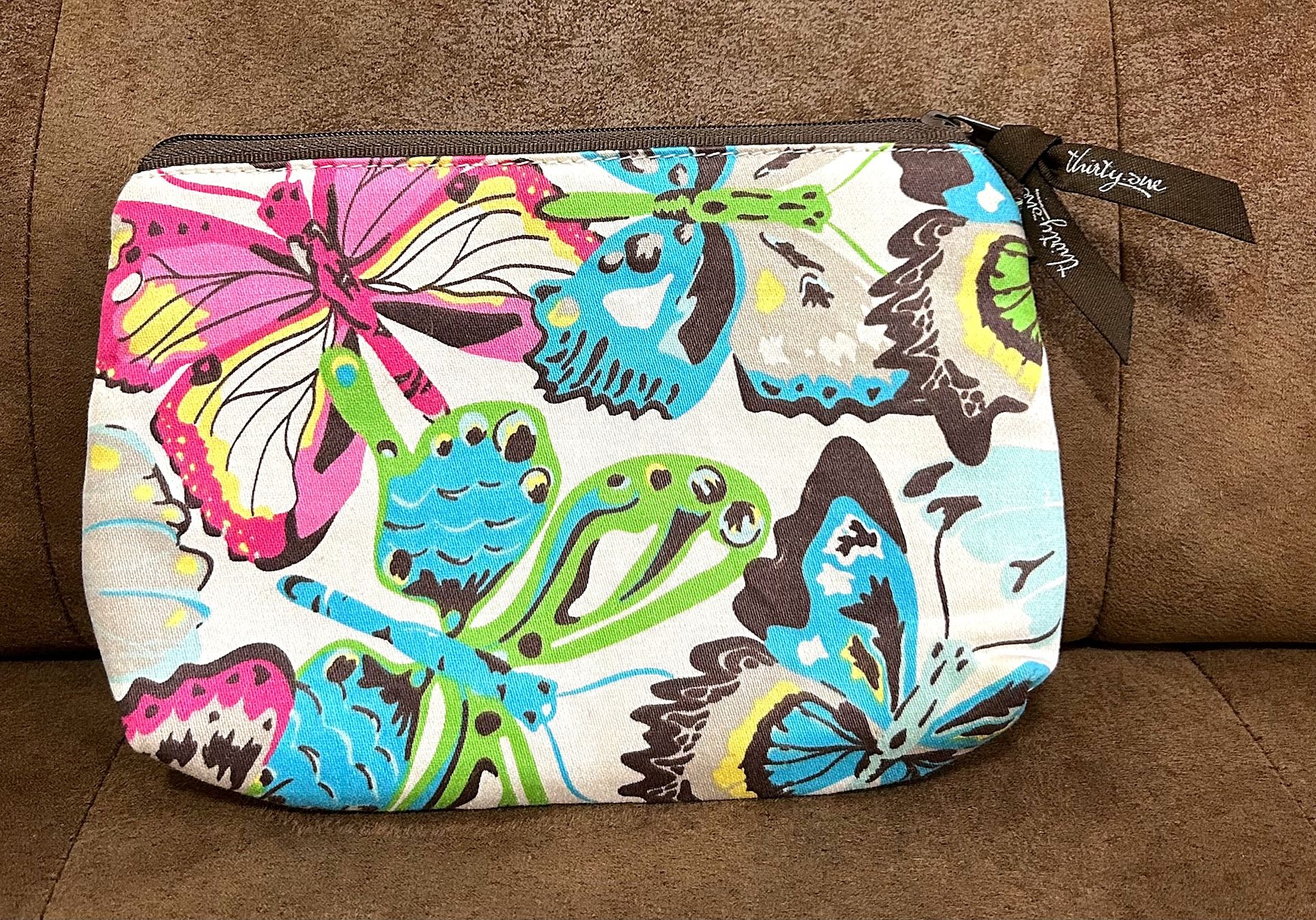 thirty-one Multicolor Butterfly Cosmetic Bag