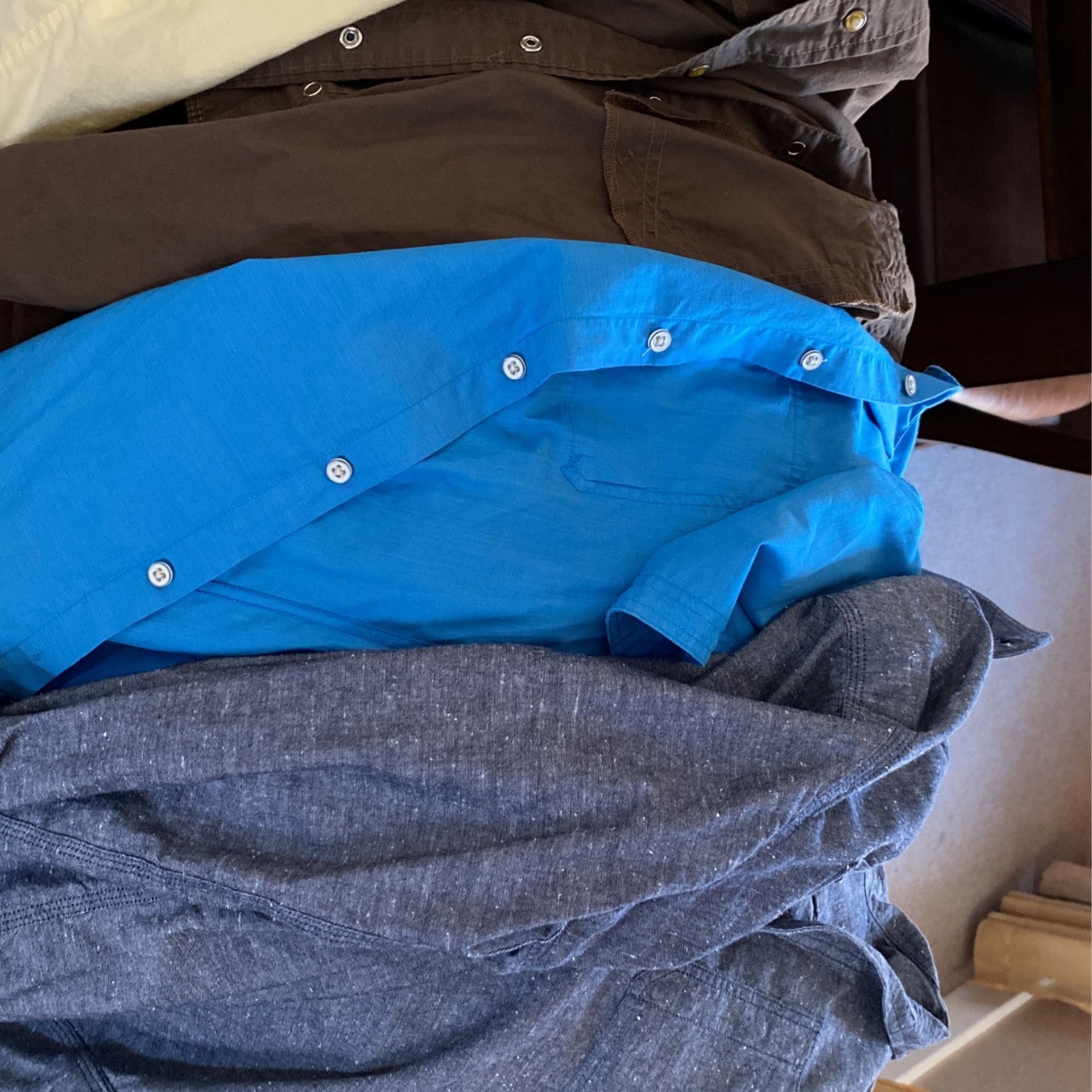 Button Up Shirts And Tees