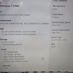 🎮🔥 Full Gaming/Streaming PC Bundle – Ryzen 7, RTX 2070 SUPER, Yeti Mic, 24” Asus Monitor