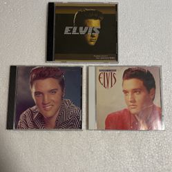 ELVIS 3 Pack Of CD’s