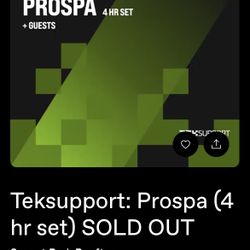 Prospa Ticket