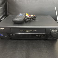 Sharp VC-A582U VCR VHS Player Recorder