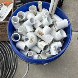 Bucket Of PVC Multiple Sizes. 