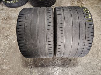 345/25ZR21 MICHELIN PILOT SPORT 4S ZP PAIR OF TIRES