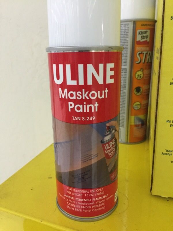 Mask out Spray Paint Tan - 12