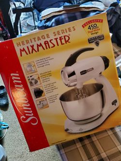 Open Box Never Used Mixer by Sunbeam