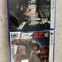 PS5 Metal Gear Solid And WWE 2k25