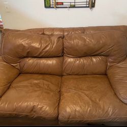 Leather Couch 
