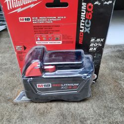 5.0 Millwauke Battery