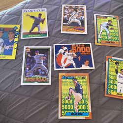 Set Of Nolan Ryan Baseball Cards