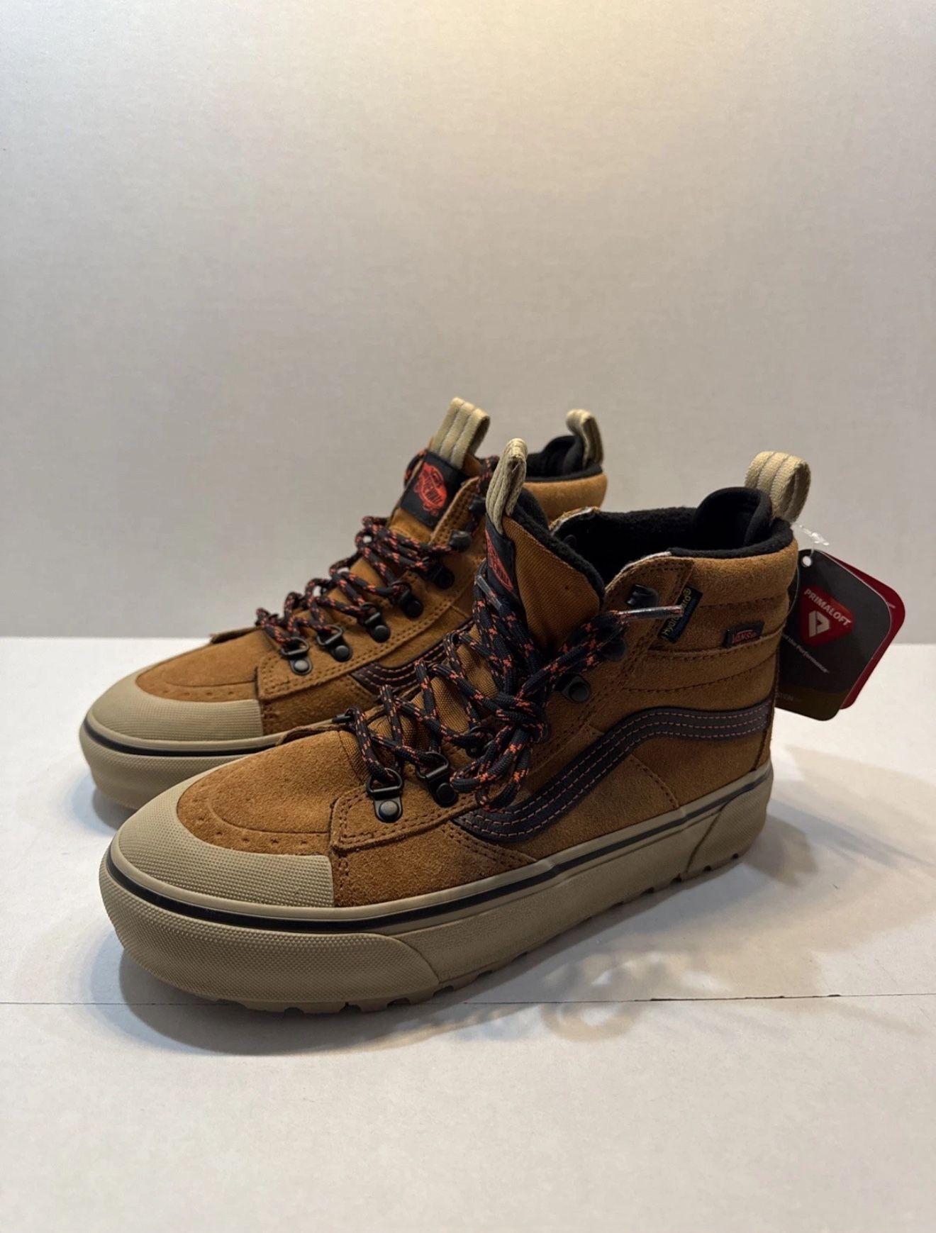 New Vans Sk8 Hi MTE DR Waterproof Glazed Ginger Brown Men’s 6.5