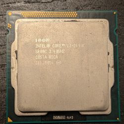 Intel i7 2600k 3.4ghz