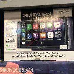 Soundstream Wireless Apple CarPlay And Android Auto Stereo 