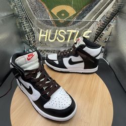 Nike Dunk High (GS) White Black University Red (DB2179-103) Youth Size 4.5Y
