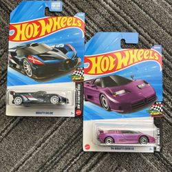 Hot Wheels Bugatti Bundle – Brand New | 2 Cars
