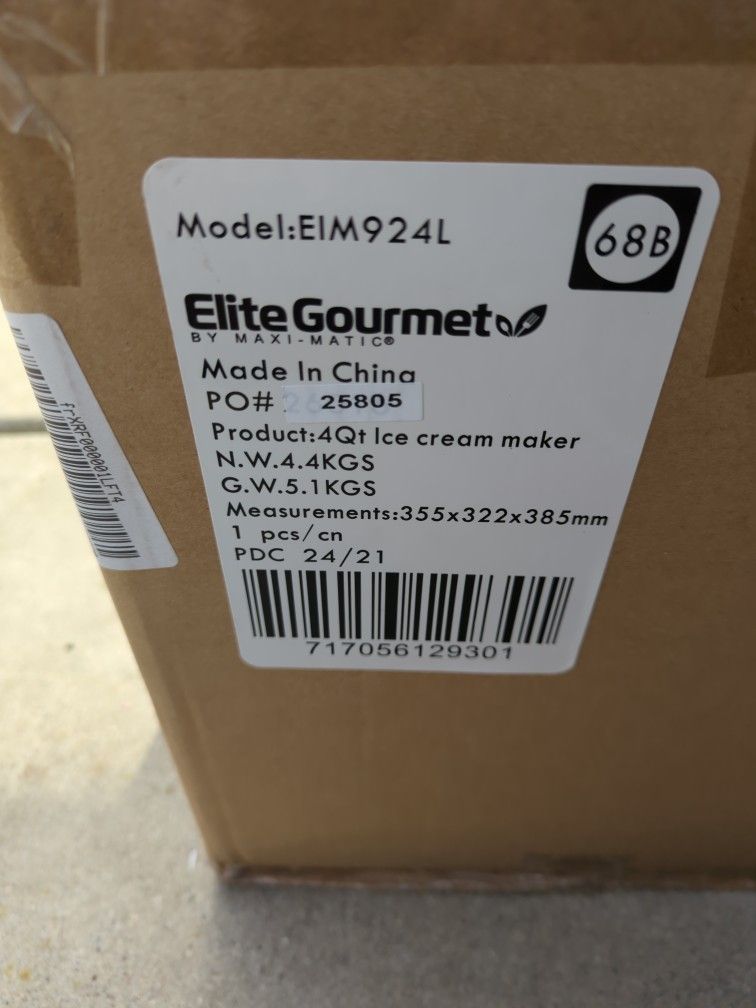 4qt Ice Cream Maker