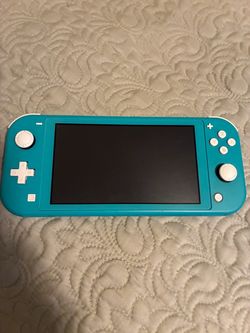 Nintendo Switch Lite (Turquoise) 32 gb with case