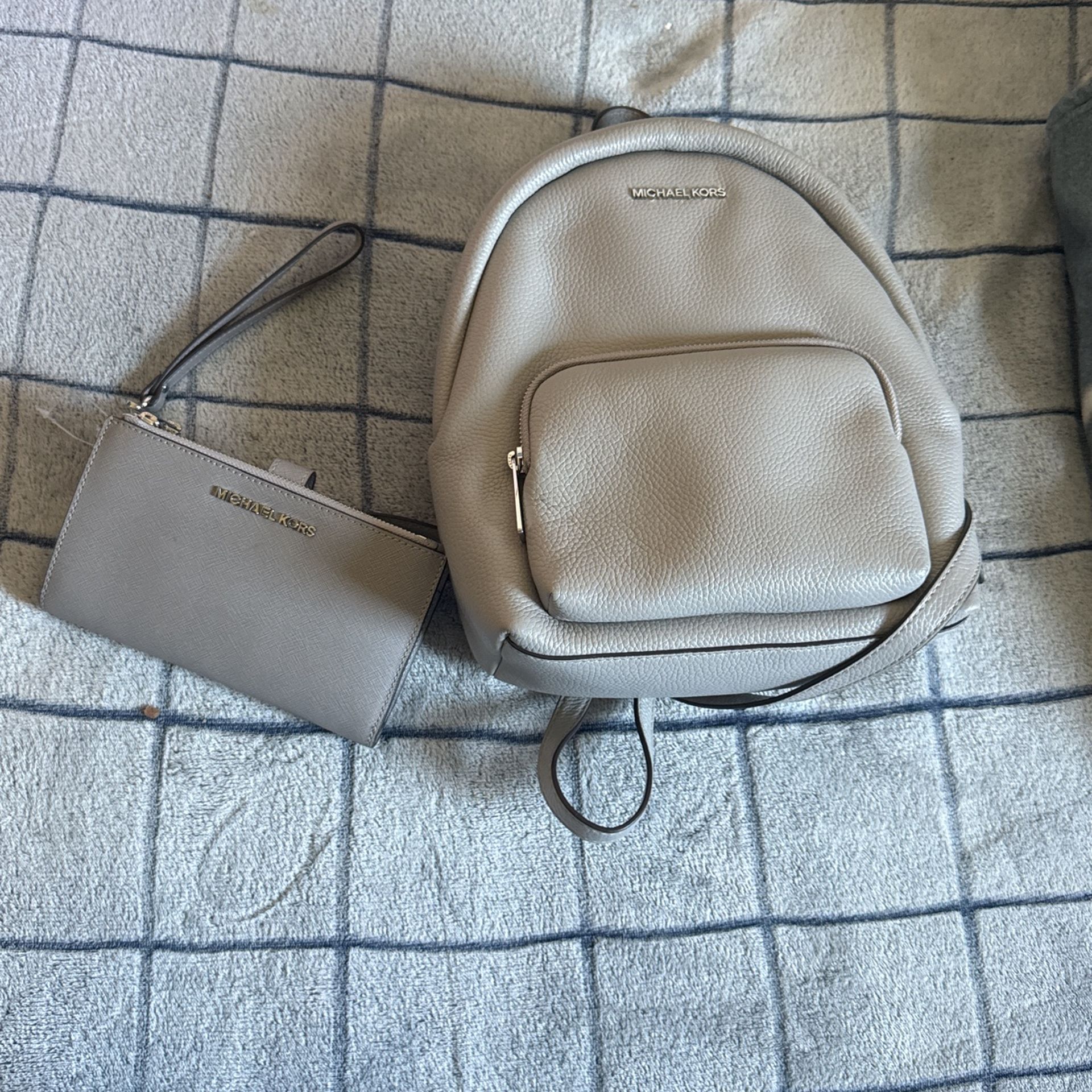 Michael Kors Backpack & Wallet