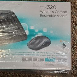 Brand New Logitench Wireless Keyboard Ans Mouse Combo