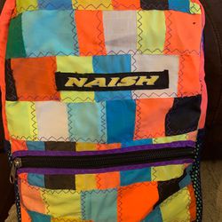 Custom One Of A Kind CABRINHA Lightweight Durable Backpack - Made from Recycled KiteSurfing Kites