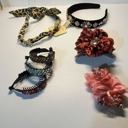 Hair Clip Ornaments 7 pieces 