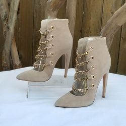 Emily B heels booties Size 7.5