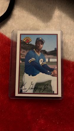 Ken Griffey Jr. Rookie Card 1989 Bowman