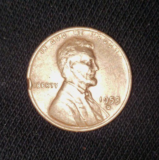 1953 D Mint Penny 